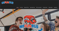 Desktop Screenshot of myfunbus.com